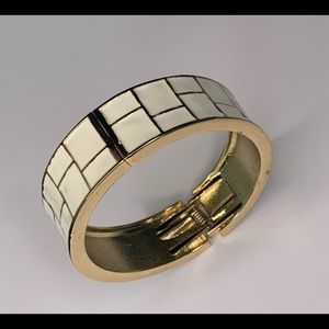 White and Gold Bracelet